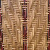 Vintage rattan chaise longue 1950