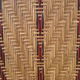 Vintage rattan chaise longue 1950