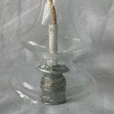 3 suspensions Raak Carthago aluminium and glass 1970