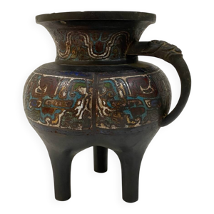 Ancien vase tripode chinois