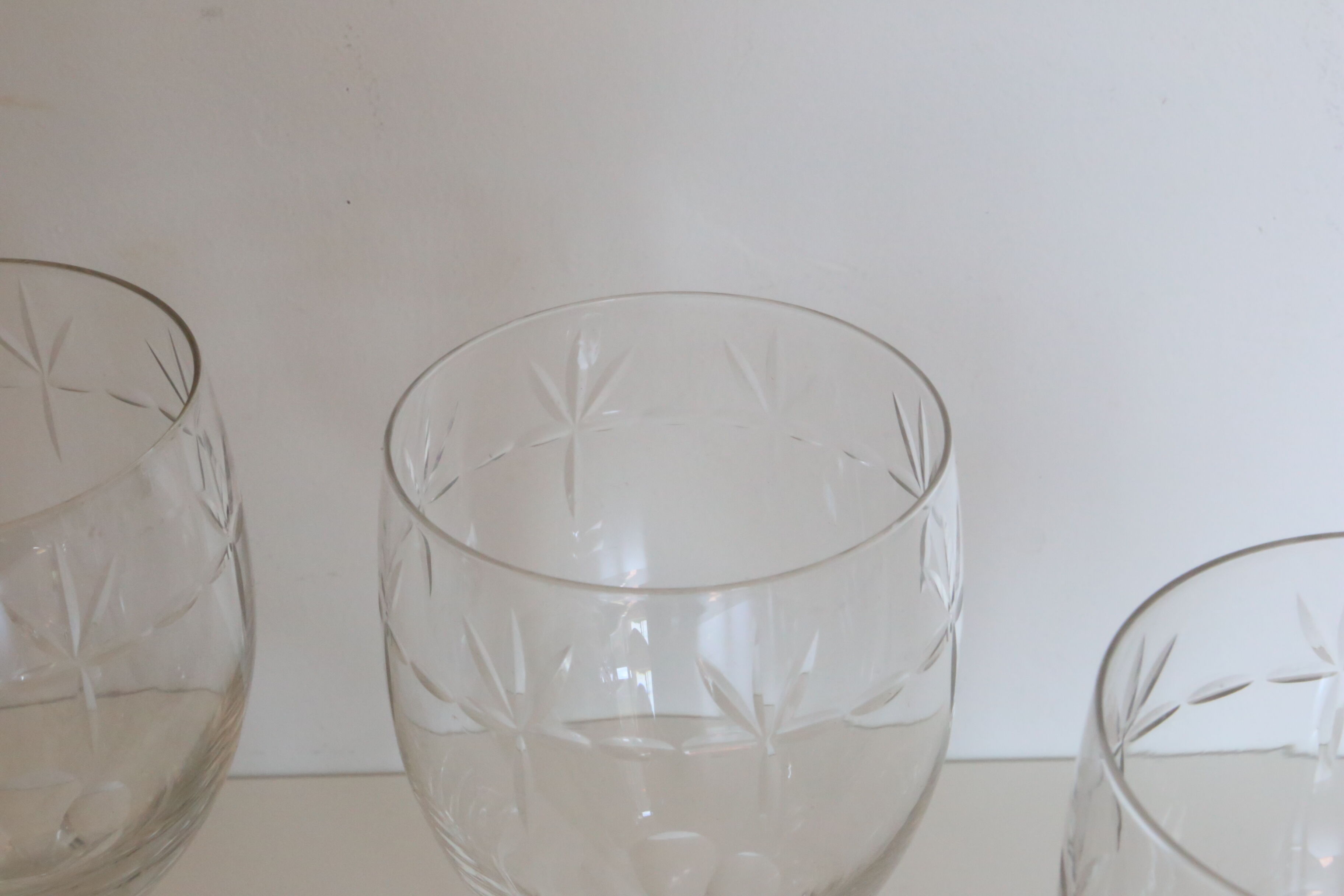 Wine glasses from the 1940