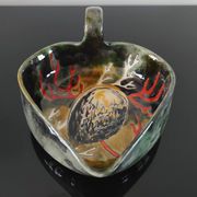 Vintage handmade dish/trinket bowl - signed Marie Louise Impe