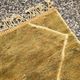 Large ochre and mustard Moroccan Mrirt rug 350x300 cm – diamond pattern