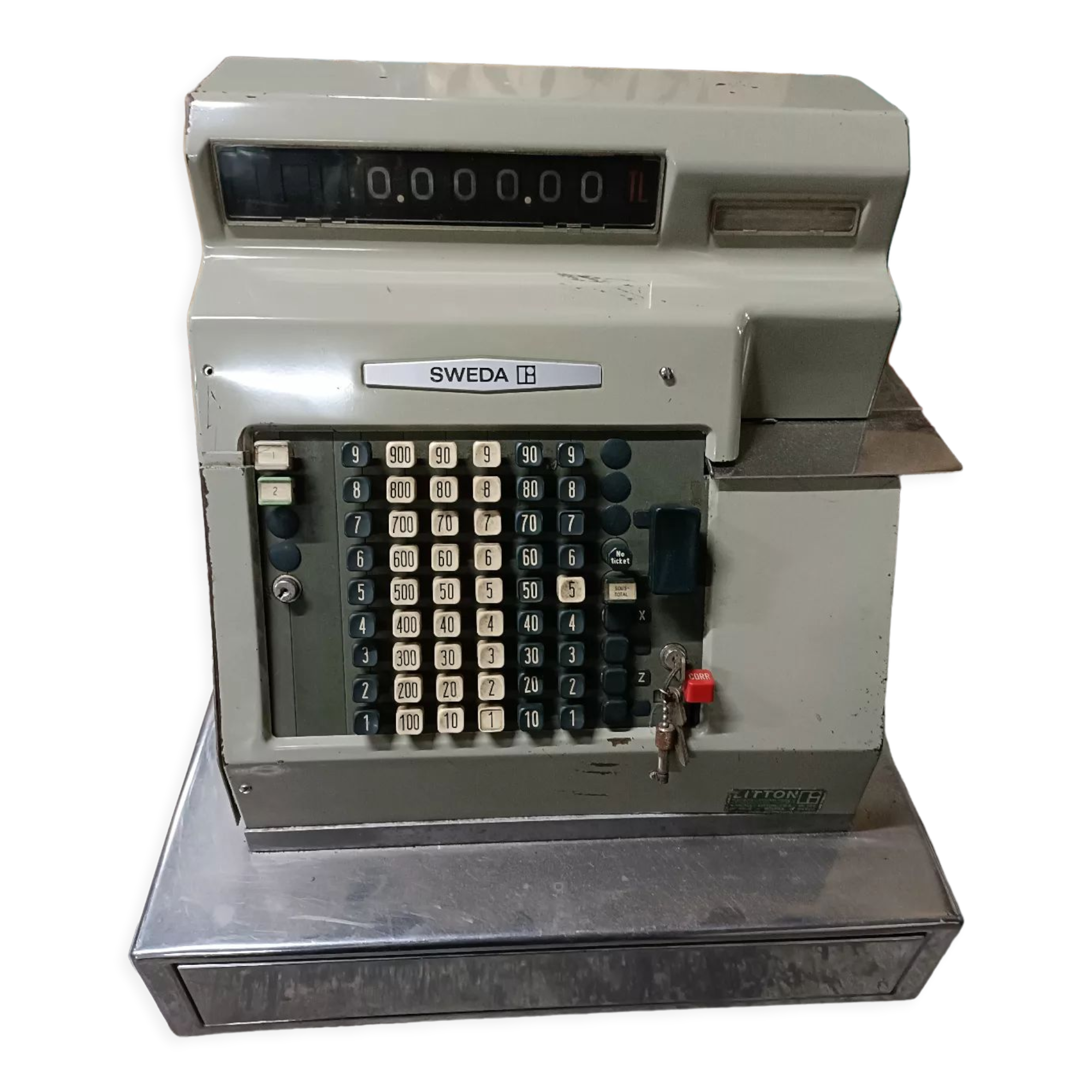 Sweda cash register