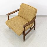Mid-century Armchair GFM87 in Kvadrat By Juliusz Kędziorek, 1960s