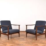 Fauteuil lounge polonais du milieu du siècle par Edmund Homa, 1960