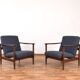 Fauteuil lounge polonais du milieu du siècle par Edmund Homa, 1960