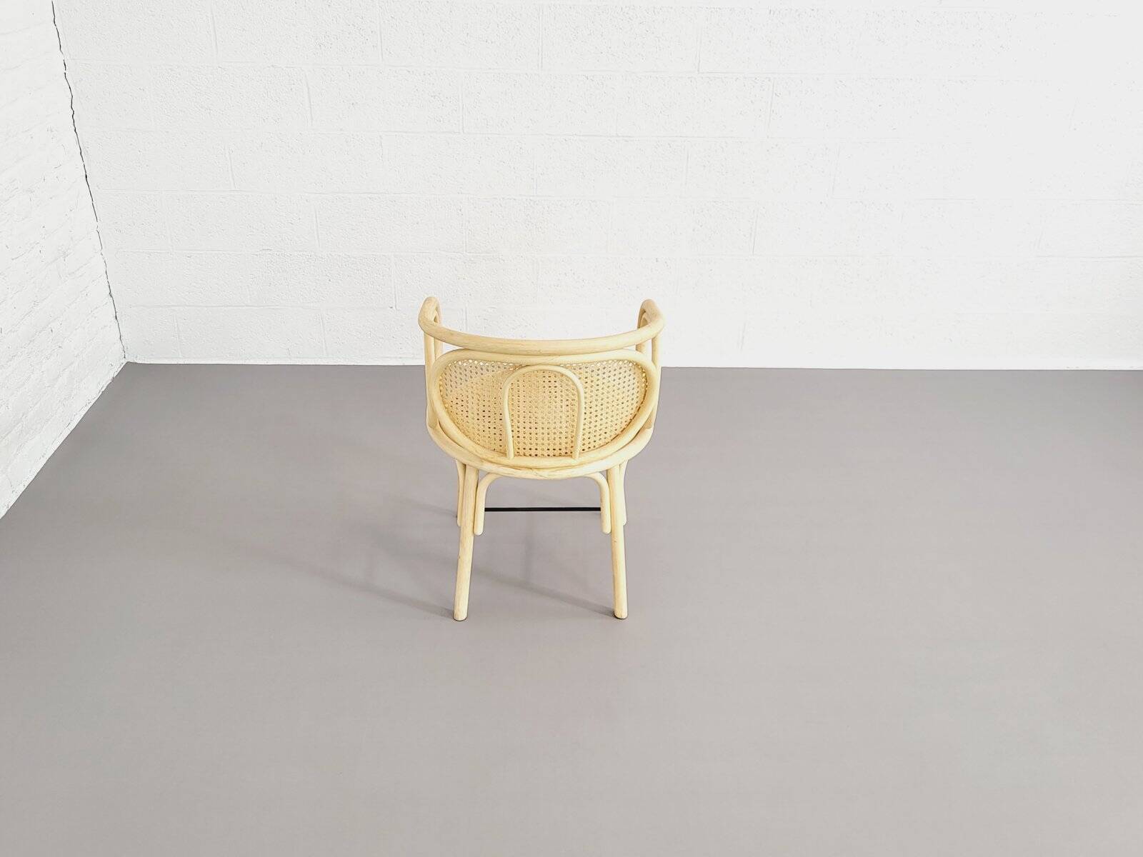 Fauteuils en rotin et cannage, set de 2