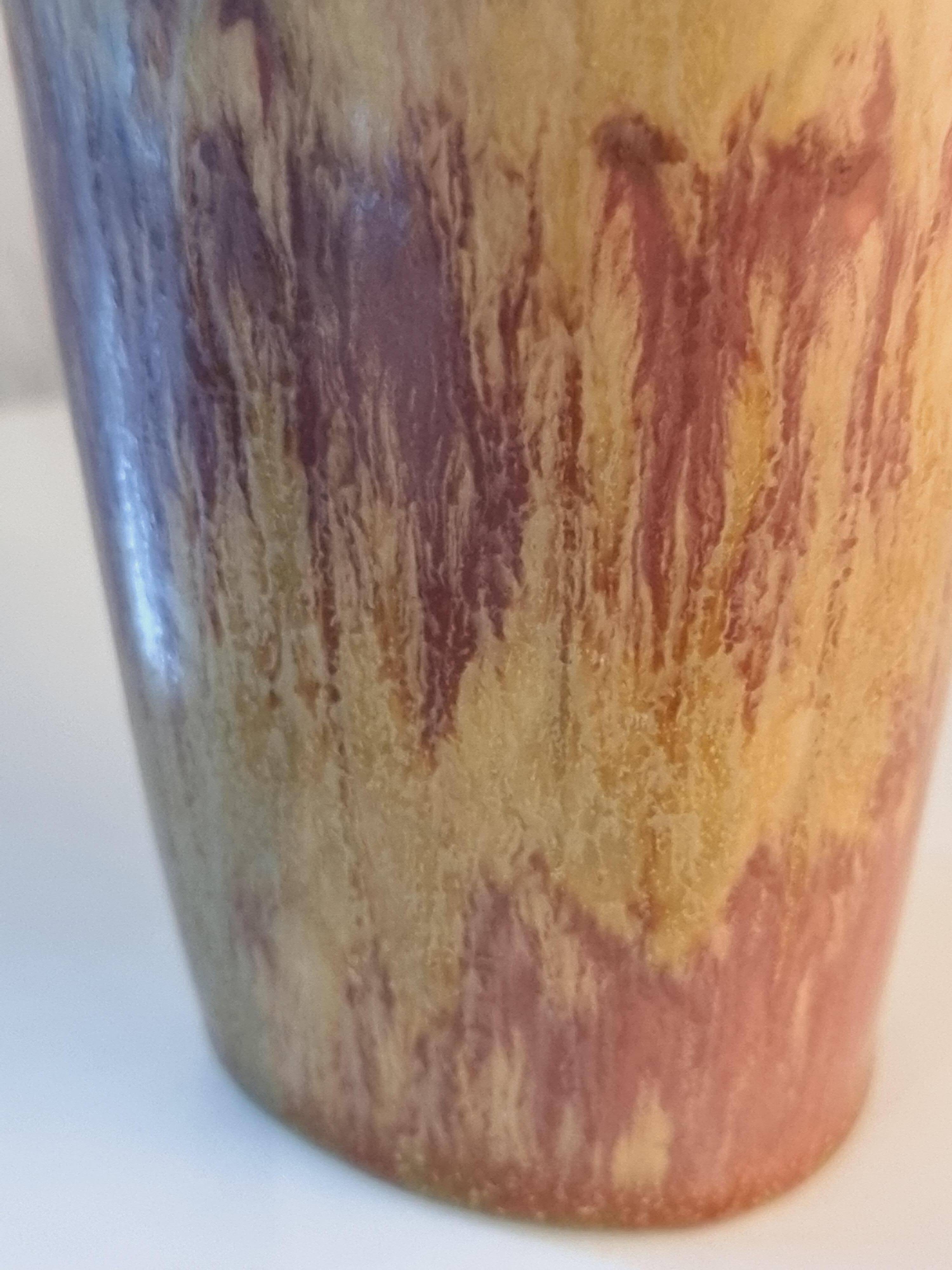 Gunnar Nylund, stoneware vase, Rörstrand, Scandinavian Modern / Midcentury