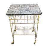 Vintage brass vinyl holder