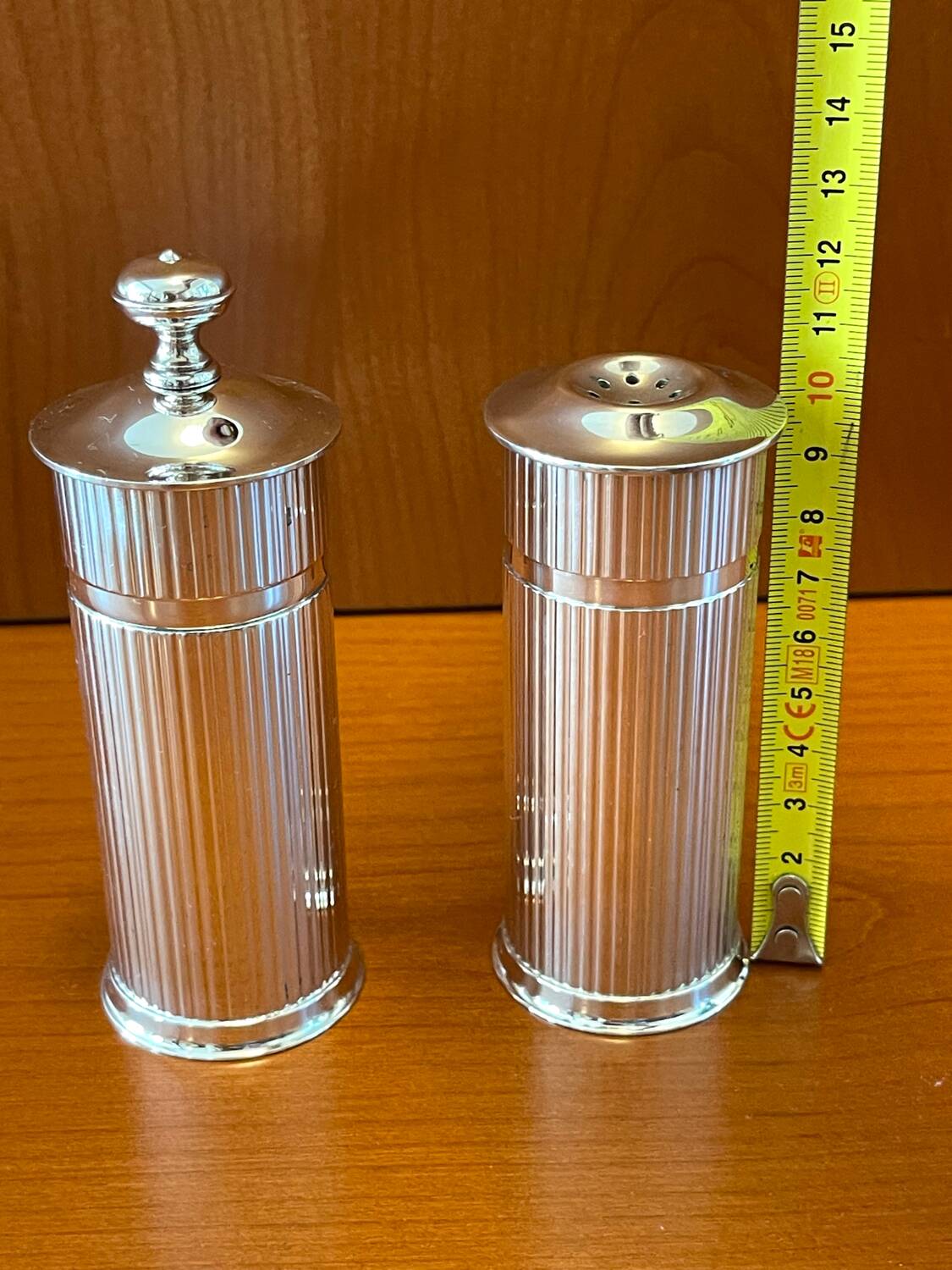 Christofle pepper and salt mill, large models