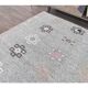 Vintage Kilim Turkish Hand-Knotted Colorful Rug 191x248