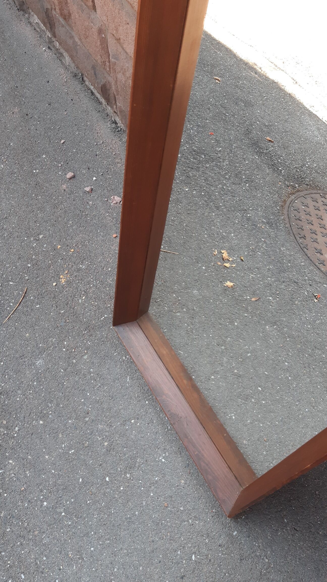 Vintage mirror- 123x43cm