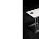 Vintage Mid-Century Italian Modern White Coffee Tables Carlotta