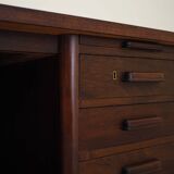 Walnut desk, Danish design, 1960s, production: Denmark