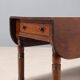 Antique mahogany side table, England, 19th century.