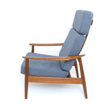 Fauteuil danois en teck Fd 164 par Arne Vodder pour Cado, France & Son NO.2