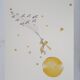 Antoine de Saint-Exupéry : Le Petit Prince en route vers les étoiles, lithographie