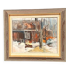 Original Swedish Oil on Canvas – “The Forge” by Pia Hesselmark‑Campbell