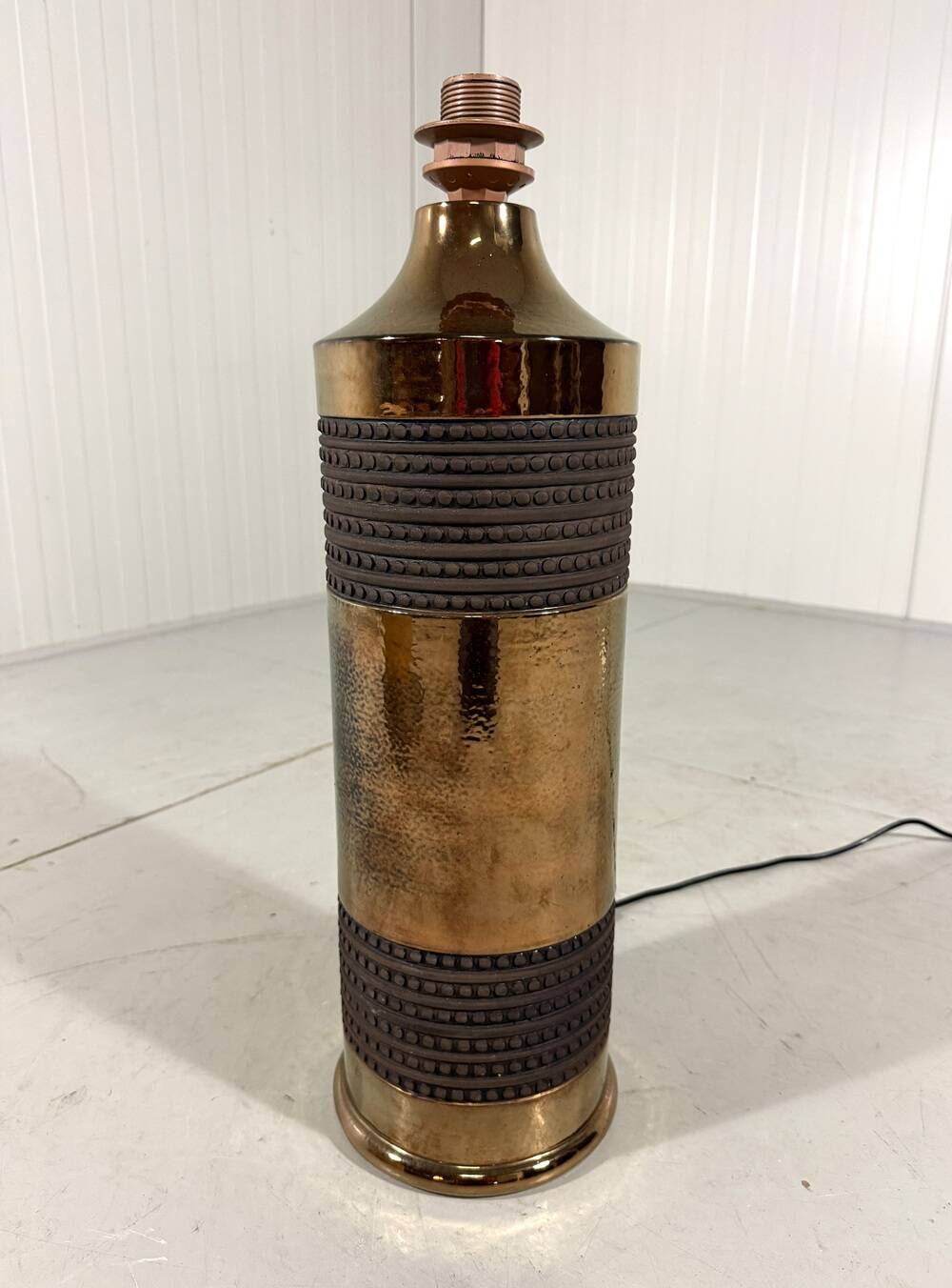 Bitossi large ceramic table lamp for Bergboms, Sweden 1960’s