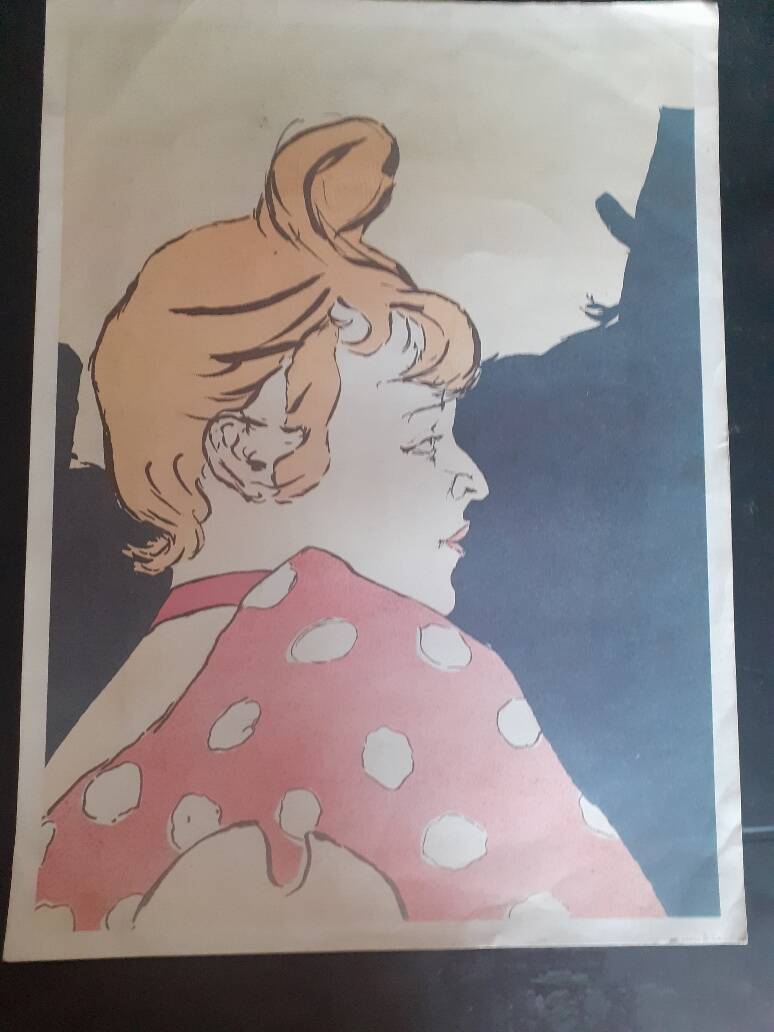 Poster La Goulue by Toulouse Lautrec