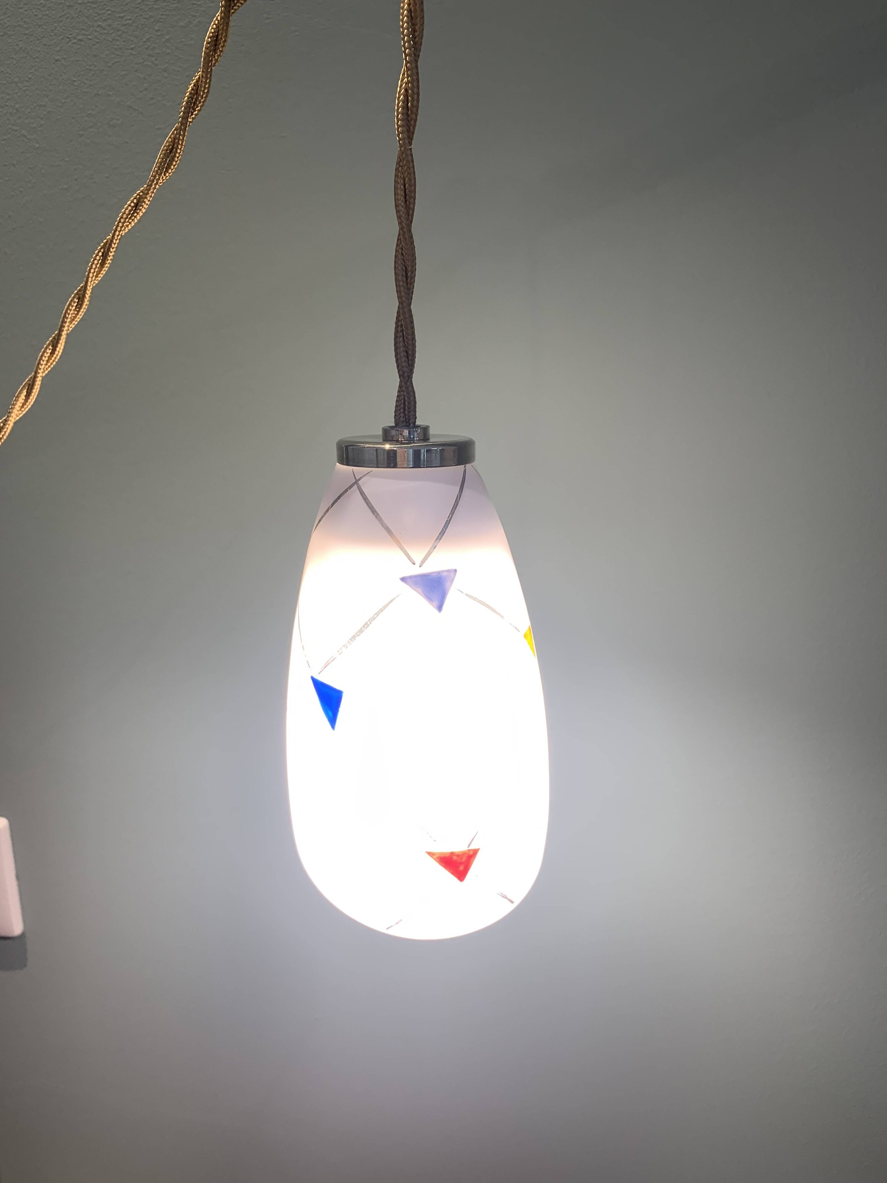 Vintage portable lamp