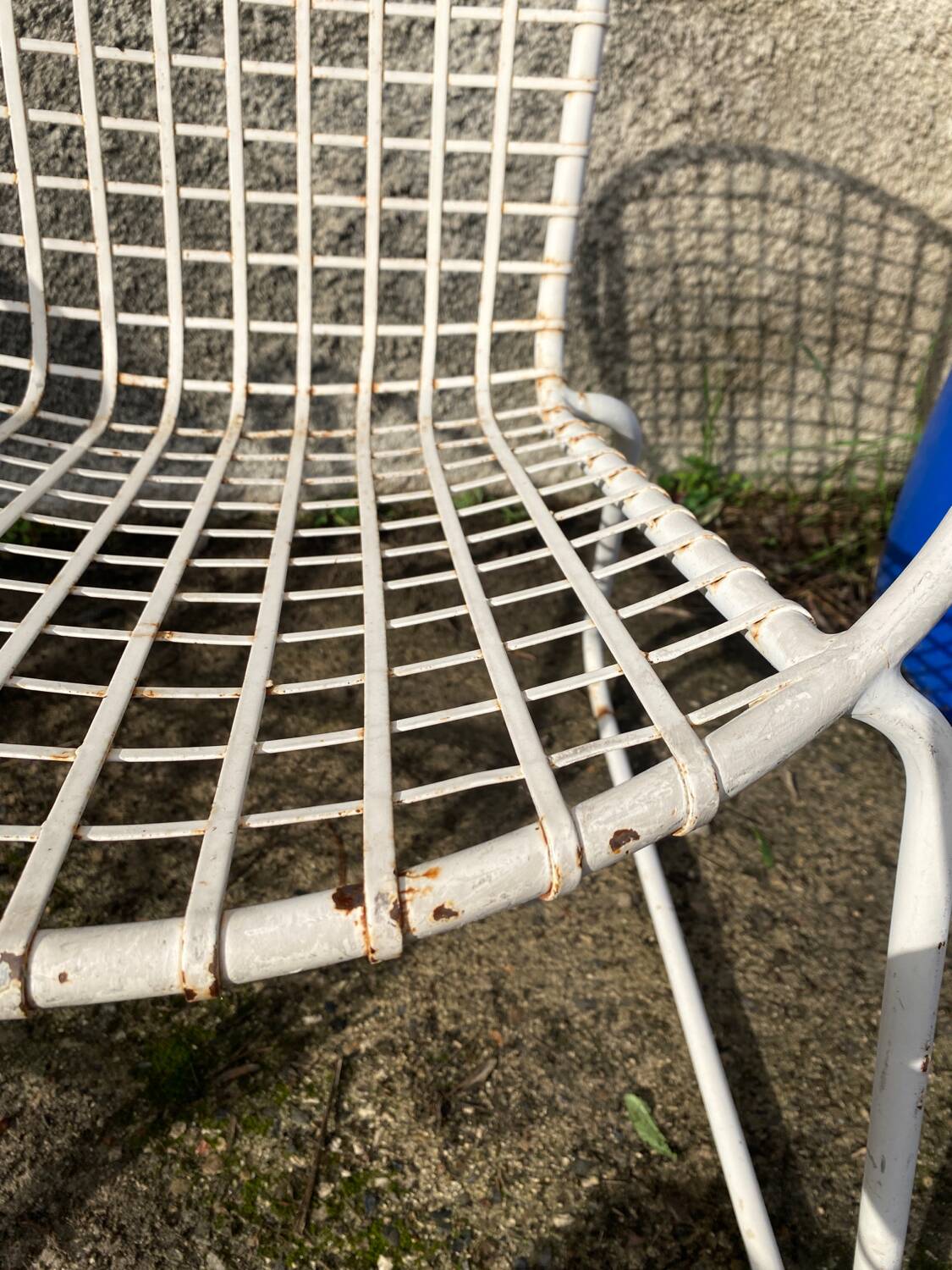 Designer metal chairs