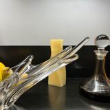 Large vintage cut crystal Baccarat 50s