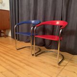 A pair of Canasta chairs, Arrben, Italy, 1970s