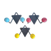 Trio de porte manteaux boules