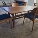 Metamorphic dining / coffee table in teak by Kai Kristiansen, Denmark 1960s