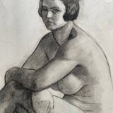Art Deco study drawing