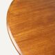Scandinavian extendable dining table in teak - 1960s