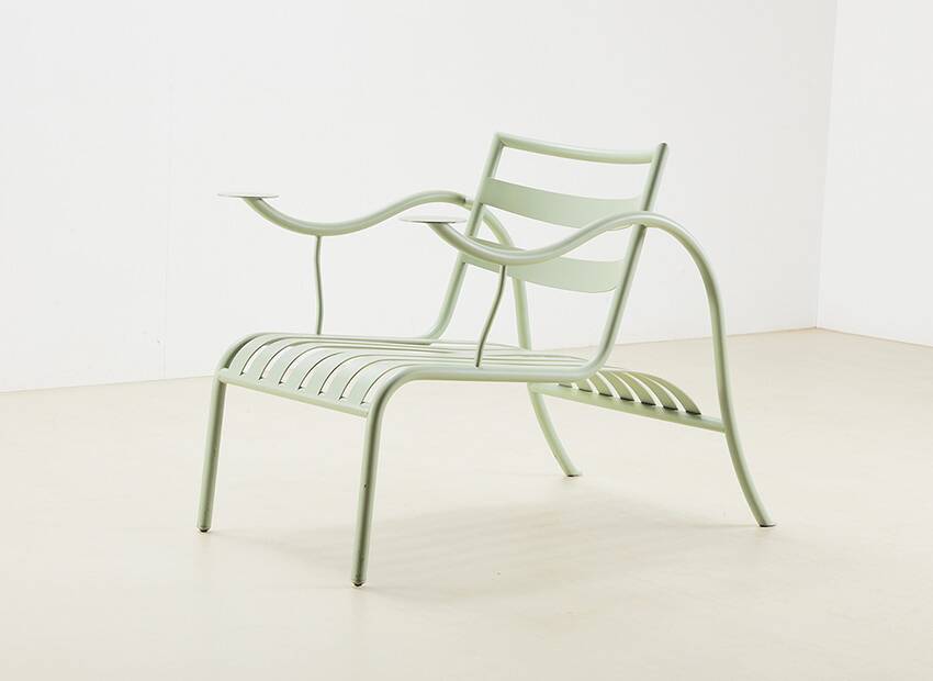 Jasper Morrison Early Thinking Man's Chair for Cappellini 1988