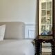 Scandinavian teak mirror — 123 x 32 cm