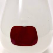 White Murano Glass Vase attr. to Dino Martens for Aureliano Toso