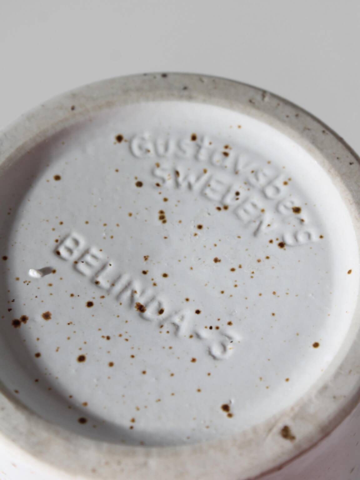 Sven Wejsfelt Handmade Ceramic Large "Belinda" Vase, For Gustavsberg, 1960s
