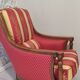 Lot de 5 fauteuils (2 voltaire et 3 fauteuils classiques bois massif)