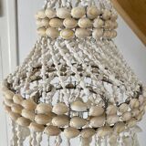 Vintage pendant light - 60s - shell
