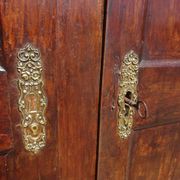 Louis Philippe wardrobe in solid walnut