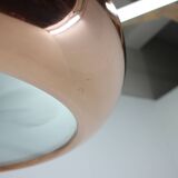 1930s Bauhaus / Functionalist Copper Chandelier UFO by Josef Hurka, 4 items available