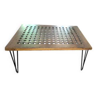 Wooden coffee table