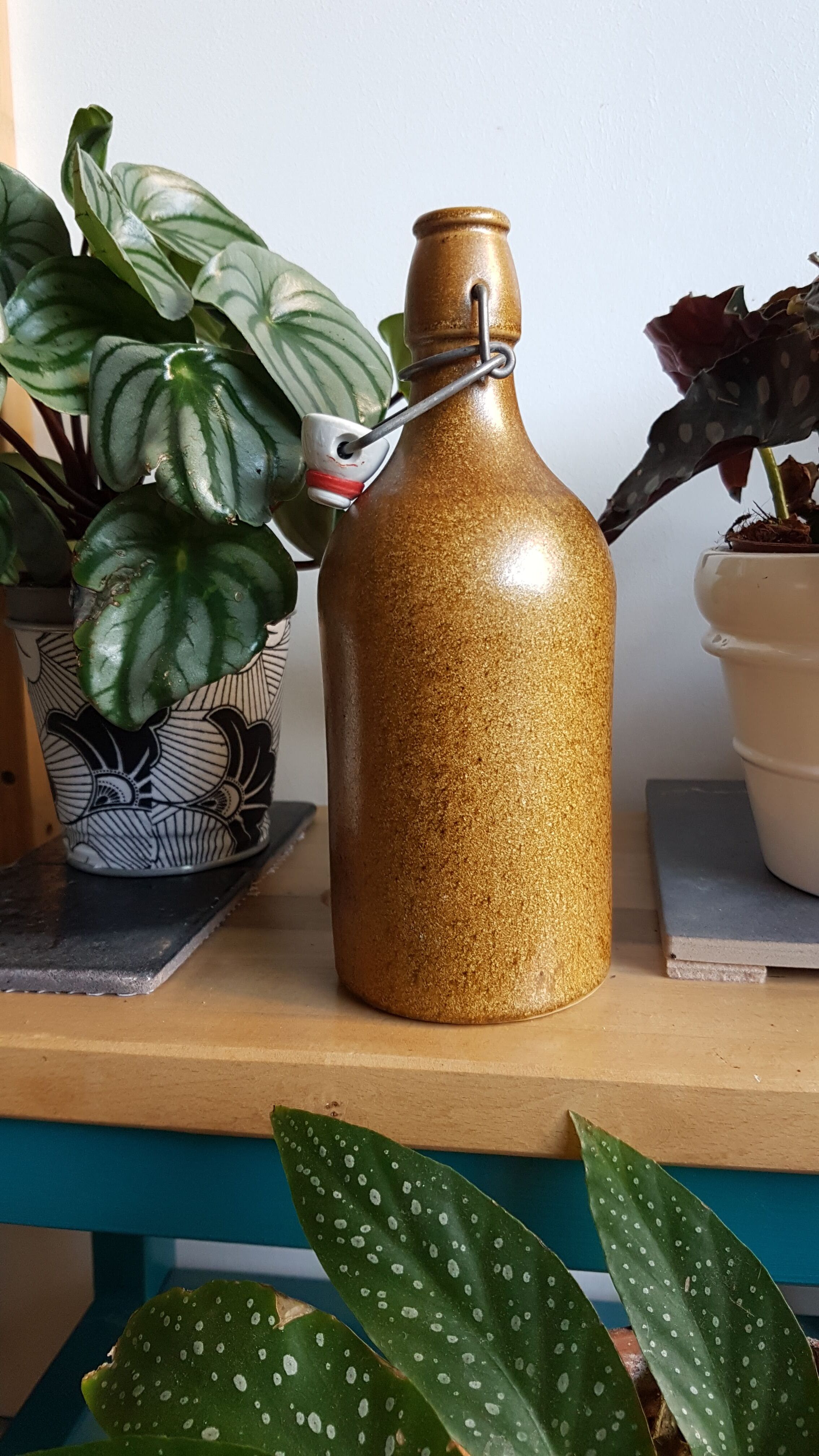 Bottle in glazed stoneware 0.5L