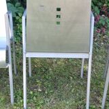 Set of six Christian Duc chairs, "Villette"_circa:1980