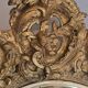 Antique Louis XV rocaille mirror 153x91 cm