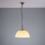 Ceiling lamp with Murano glass shade