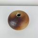 Vintage stoneware round vase