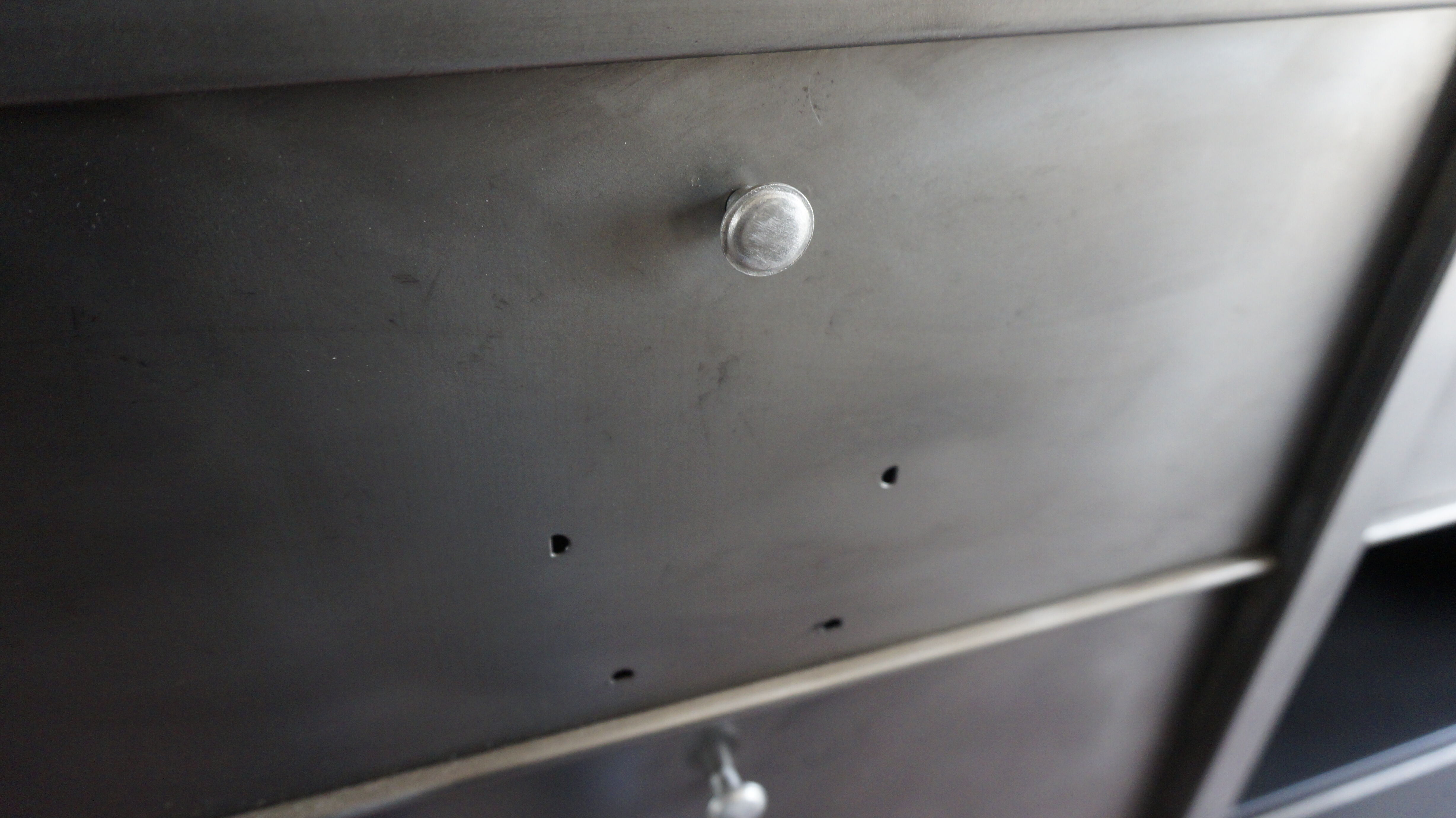 Industrial filing cabinet