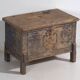 Antique Hand-Painted Wedding Chest (1846) #37