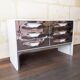 DF-2000 Commode by Raymond Loewy – chrome – Space Age design